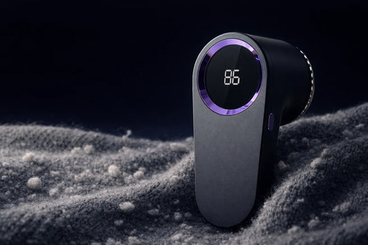 Rasoir Anti-Bouloche Électrique Rechargeable – Écran LED